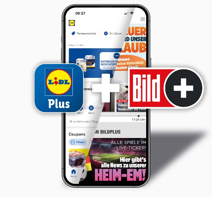 BILD+ gratis nutzen mit der Lidl.de App spare 7,99 € monatlich!